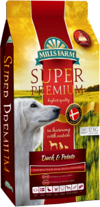 MILLS FARM Duck & Potato - karma z kaczką i ziemniakami dla psów dorosłych 12 kg
