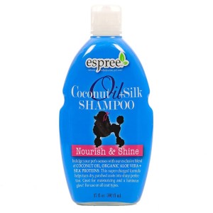 Szampon dla psów i kotów - Olejek Kokosowy i Jedwab - Espree Coconut Oil & Silk - 502ml / 3,78L