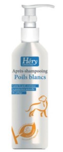 HERY APRES SHAMPOOING POILS BLANCS  - odżywka dla psów o białej i jasnej sierści  200ml 