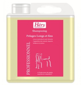 HERY SHAMPOOING POILS LONGS - szampon dla długowłosych psów 5L