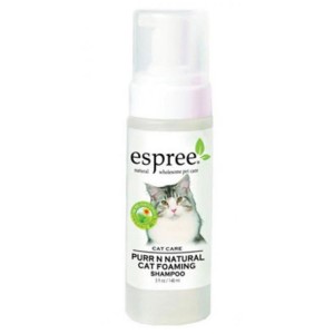 Piankowy suchy szampon dla kotów - Espree Purr'n'Natural - 148ml